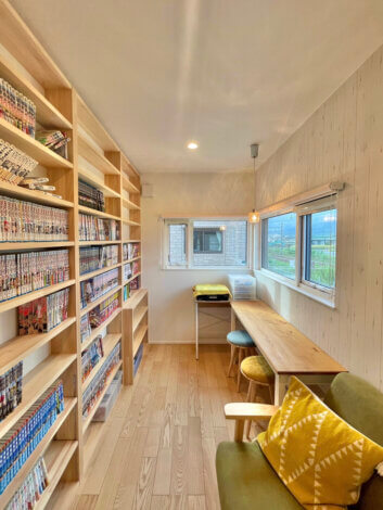 夢が詰まった漫画部屋