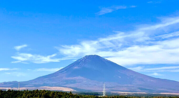 今日の富士山！　山頂の雪は何処に⁉　【沼津支店】