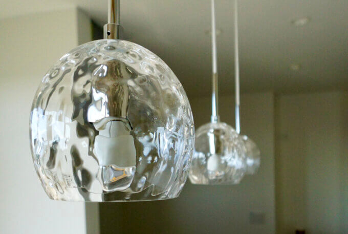 ダイニングテーブルの照明