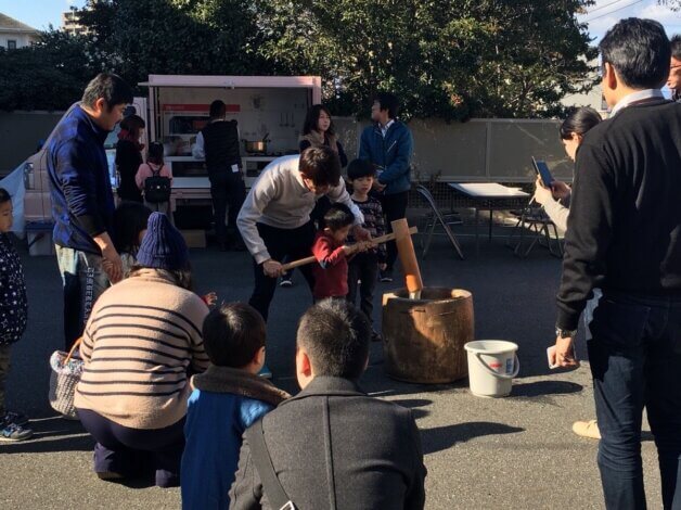 新年！！お餅つきに挑戦✨