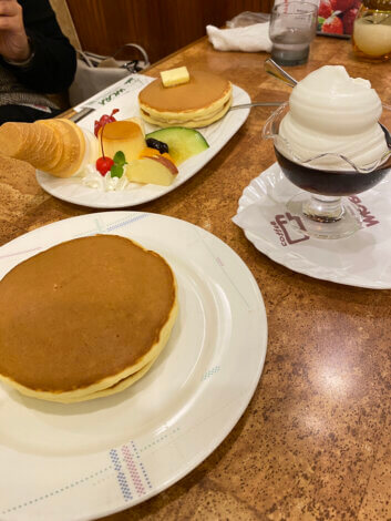 老舗の喫茶店で美味しいスイーツをいただいてきました＊