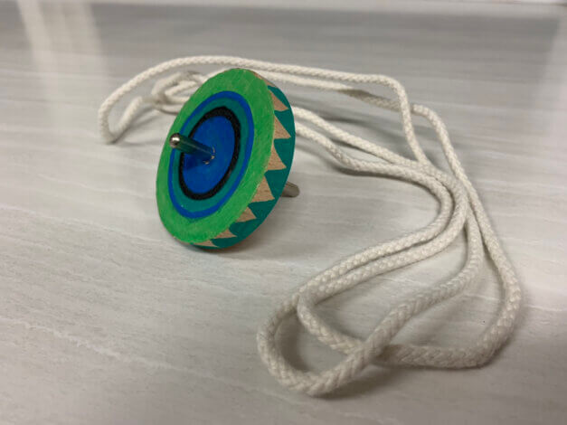 懐かしのコマ回しに挑戦🔥