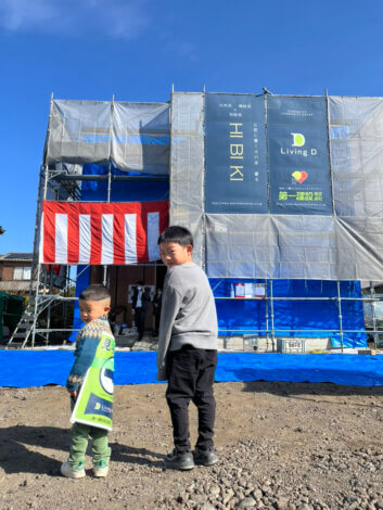 もち投げ/構造見学会たくさんのお客様にご来場いただきました😊【富士支店】