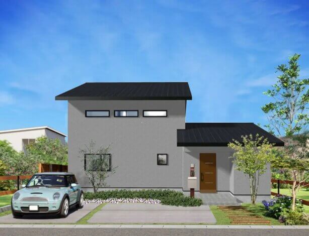 4/15㈯・16㈰ 富士市大淵 OPEN HOUSE《ブラックウォールナットが生み出す大人の贅沢空間。 グレーの塗り壁で仕上げた48坪の家》トリプルガラス樹脂サッシ/HEAT20G2/UA値0.46/断熱等性能等級6/長期優良住宅