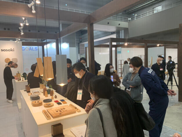 東京国際家具見本市2023 職人の業を見させていただきました