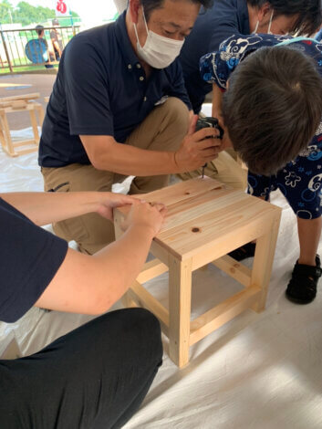 いすづくりワークショップ開催！【富士支店】
