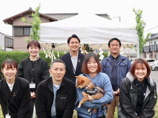 祝・地鎮祭【富士宮市 I 様邸】