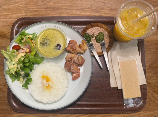 毎週日曜日はアルタナカフェのごはんをいただいています🥄