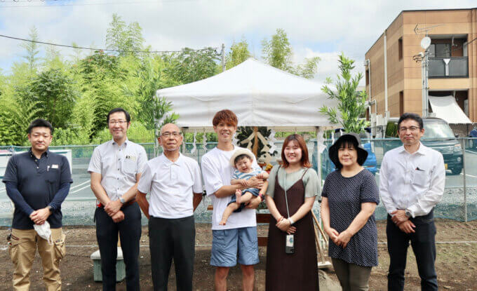 祝・地鎮祭【富士宮市　W様邸】　