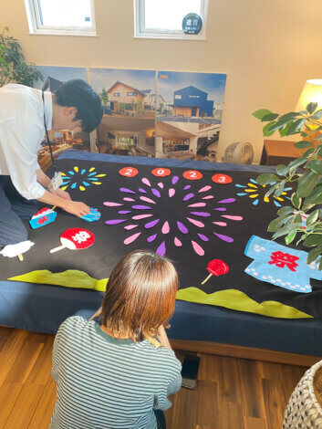 【沼津モデルハウス夏祭りイベント　ばぶちゃんアート】の準備✨