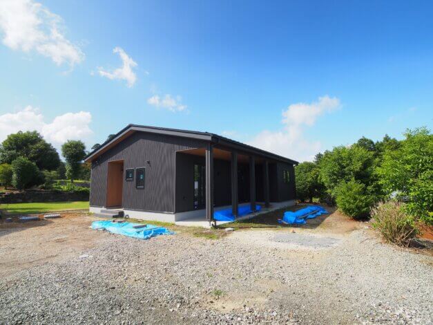 【裾野市で開催されるKIBACOの平屋　完成見学会】の現場に行ってきました✨