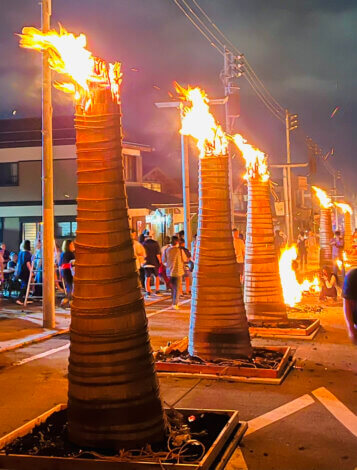 迫力がすごい！『吉田の火祭り』に行ってきました！