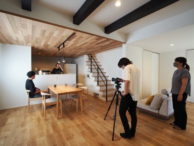 A様邸のお住まい KIBACO〈01-E3〉へ撮影取材にお伺いしました＊