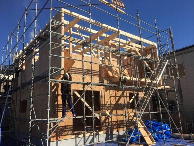 KIBACO01-E12のお家　上棟しました【山本ブログ】