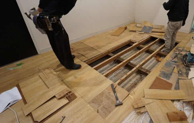 某施設リノベーション　内装・家具工事【山本ブログ】