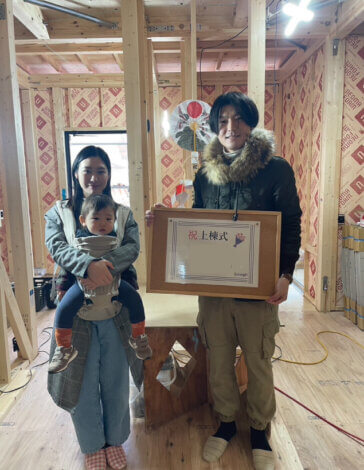 祝・上棟式【静岡市S様邸】