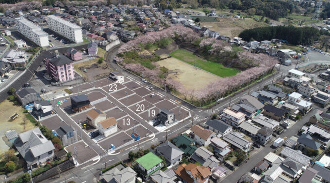 お庭でBBQができる敷地！あと4区画 LivingDガーデン富士見台分譲地