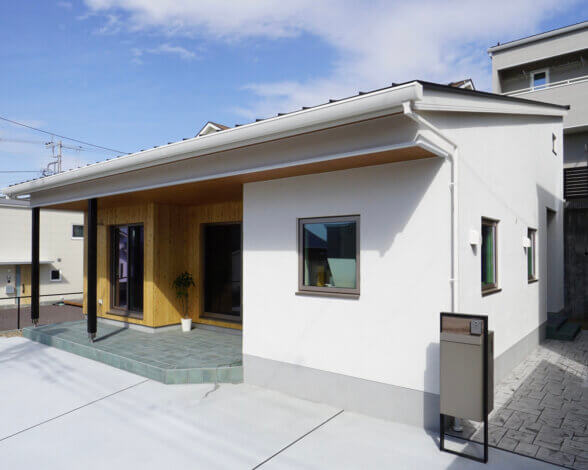 コンパクトな間取りの平屋暮らし