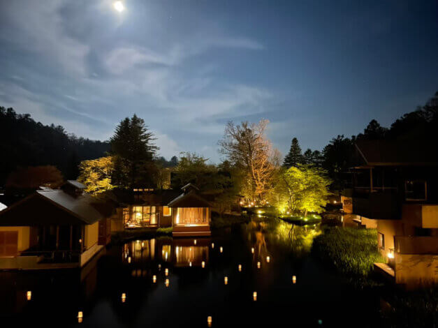 建築レポート「星のや軽井沢」