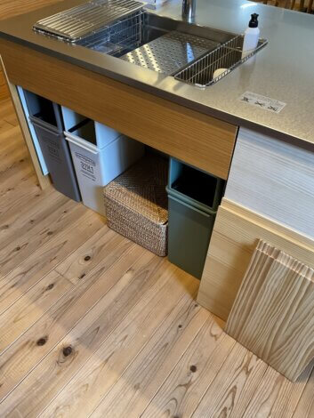 キッチンに大切なこと③【ごみ箱スペース】