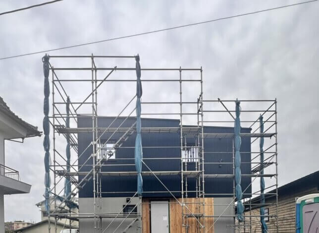 建築中の現場へ行ってきました＊