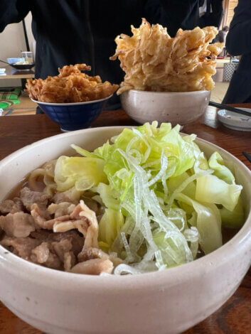 【河口湖見学会場近く】吉田うどんが食べられるお店『小池うどん』