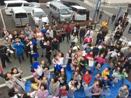 7/6(土)13:30～　富士市松岡にてもち投げ開催🎊