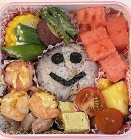 パパの手作りお弁当！