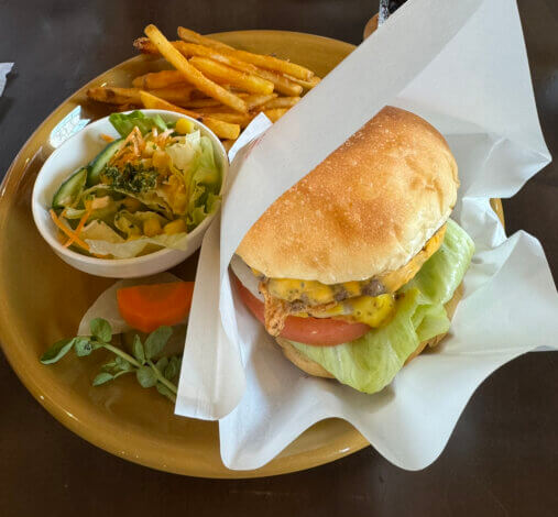 富士宮市舞々木見学会場近くのハンバーガー屋さん”Baba looey” さんに行ってきました🍔