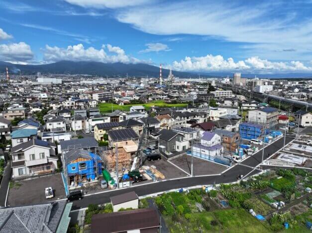 川成島分譲地　縁日イベント　新富士駅まで徒歩8分