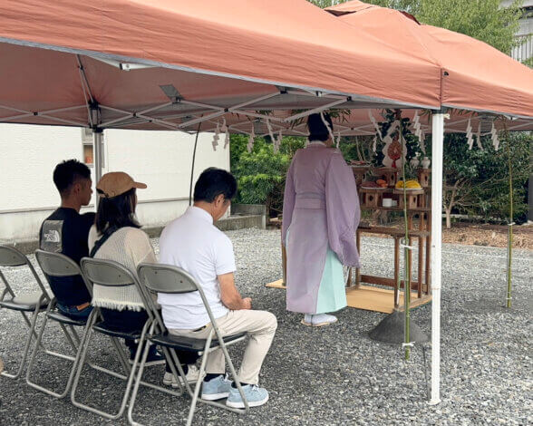 祝・地鎮祭【藤枝市 T様邸】