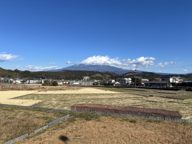 絶景の富士山が楽しめる富士市南松野の土地