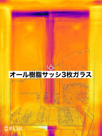 トリプルガラスサッシの断熱性　【藤枝支店ブログ】