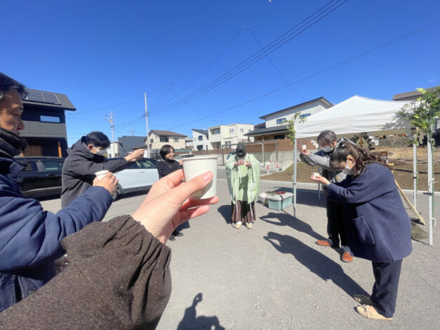 祝・地鎮祭　【富士宮市 O様邸】