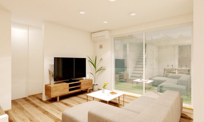 広いリビングのある2階建てのお家、完成見学会開催します！