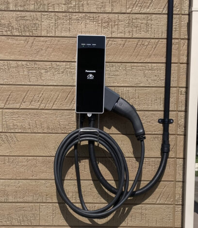【リフォーム施工紹介8】EV・PHEV用充電コンセントの設置 ｜沼津市