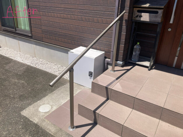【リフォーム施工紹介21】手摺取付リフォーム｜富士市