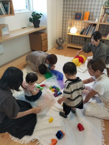 ベビーマッサージを開催しました＊〈沼津モデルハウス〉