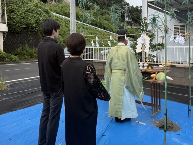 函南町で笑顔の地鎮祭【沼津支店】