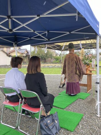 地鎮祭を行いました🌿