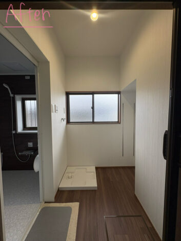 【リフォーム施工紹介62】クロス＆フロアタイル交換工事｜富士市