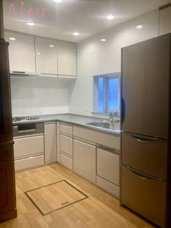 【リフォーム施工紹介63】キッチン交換工事｜富士市