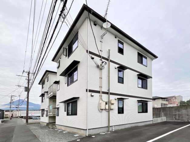 賃貸アパート『富士市今泉　広めの２DK』エアコン2台、ペット2匹可能