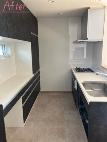 【リフォーム施工紹介93】キッチン交換工事｜富士宮市