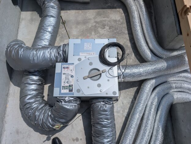 24時間熱交換換気システム　L3モデルハウス