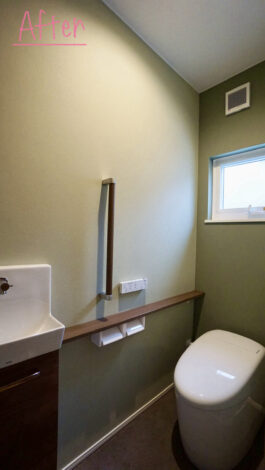 【リフォーム施工紹介104】トイレ交換工事｜富士宮市