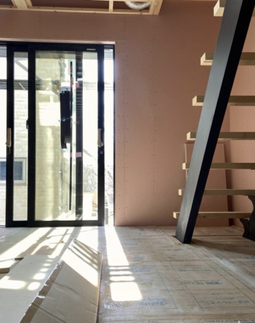 KIBACO_05新モデルハウス｜窓が入り、暮らしの輪郭が見えてきました