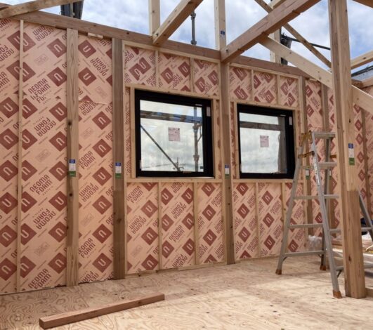 後から直すことが難しい断熱部分