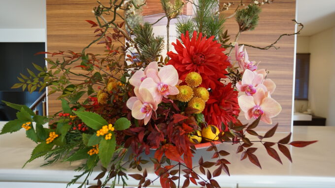 日々のこと　季節を楽しむお正月を彩るお花【山本ブログ】