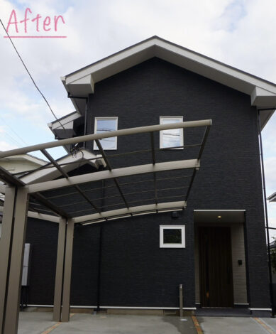 【リフォーム施工紹介110】サイディング貼替工事｜富士宮市